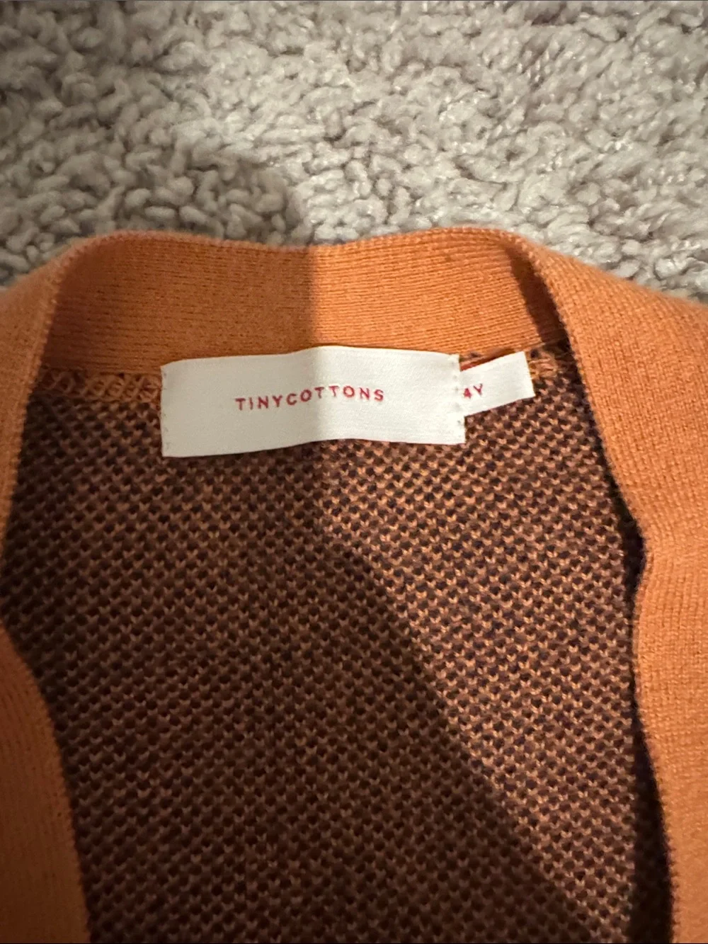 Tiny Cottons Dog-Print Cardigan